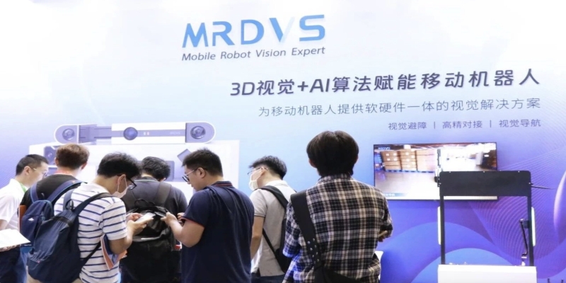 Vision China上海开展，迈尔微视（MRDVS）首秀展实力-浙江迈尔微视Mrdvs移动机器人-3D视觉专家